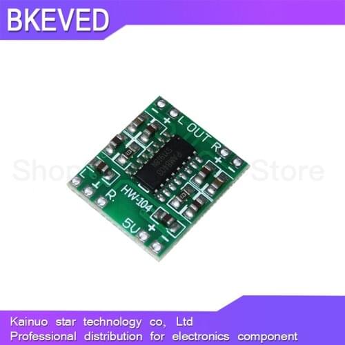 10pcs PAM8403 module Super board 2 * 3W Class D digital amplifier efficient board 2.5 to 5V USB power supply new