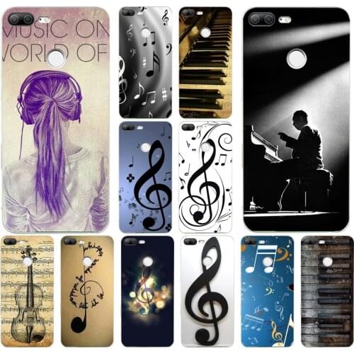 127H old musical note Soft Silicone Tpu Cover phone Case for huawei Honor 9 Lite 10 p 9 10 lite