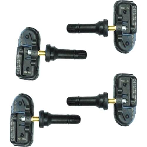 4pcs New Manufactured 68239720AB 68157568AB TPMS Tire Pressure Monitor Sensor For 14-16 Jeep Cherokee Ram 1500 68249197AA