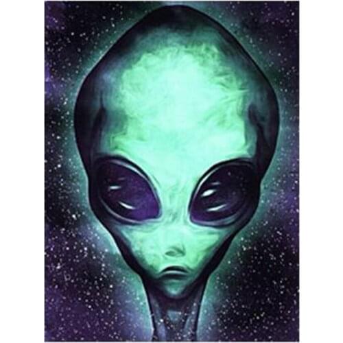 5d diamond embroidery diy diamond painting cross stitch full diamond mosaic Fantasy saucerman craft Pictures wall art WG1204