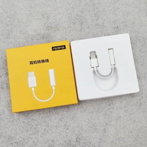 Realme Audio Cable Type-C To 3.5MM Jack AUX Earphone Adapter For Realme X3/X3 Pro/X7/X7 Pro/X50/X50 Pro/X50m/V15 Xiaomi Samsung