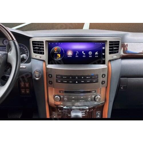 6+128G For Lexus LX570 2007 - 2015 Android Car Radio Stereo Tape Recorder Multimedia Player GPS Navi 12.3" IPS Screen Carplay