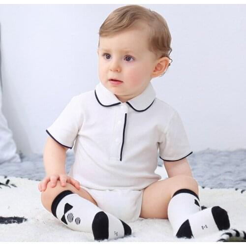 Summer Baby Boys Girls White Bodysuit 2021 New Spanish Newborn Romper Infant Jumpsuit Playsuits Kids Clothes Baby Cute Bodysuits