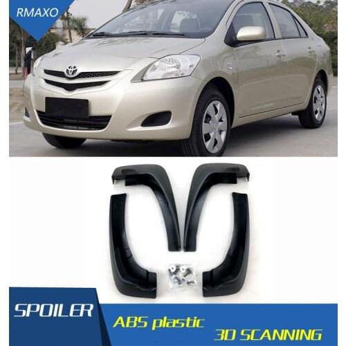 For Toyota Vios YARIS 2008-2013 Mudflaps Splash Guards Front With the color and rear Mud Flap Mudguards Fender Modified special