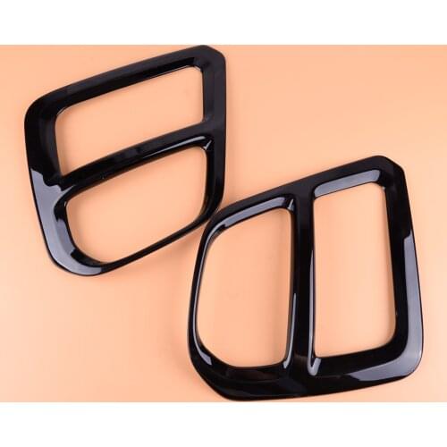 Garnish Sticker 2pcs/set Front Fog Light Lamp Cover Trim Fit for Subaru Forester SK 2019