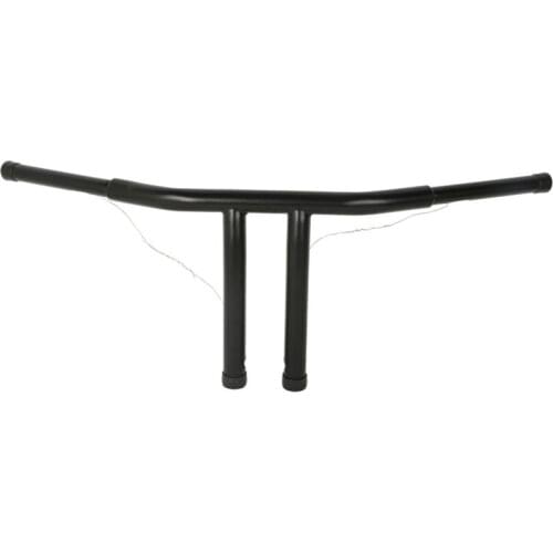 Motorcycle 1-1/4" 9.5" Rise Straight T-Bars Handlebar Drag Bars For Harley FLST FXST Sportster XL DYNA