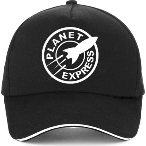 Planet Express men Baseball Cap Funny Space Dad hat The Musk Rocket Spaceship Cool Summer Caps Hat for Men Women