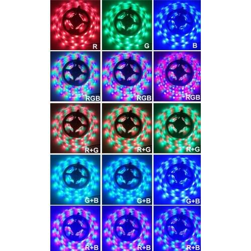 Bluetooth RGB Led light WIFI Led Strip Lights SMD5050/2835 Flexible Waterproof Tape Diode DC WIFI 24K Control & Adapter