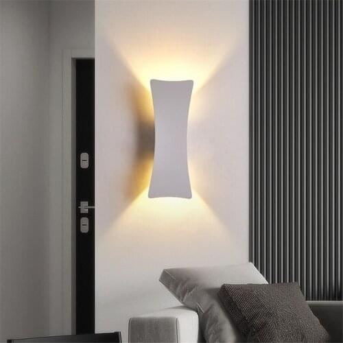 6W Up and Down Outdoor Waterproof Wall Lamp Simple Outdoor Patio Courtyard Wall Light Bedroom Bedside Aisle Balcony Porch Lamp