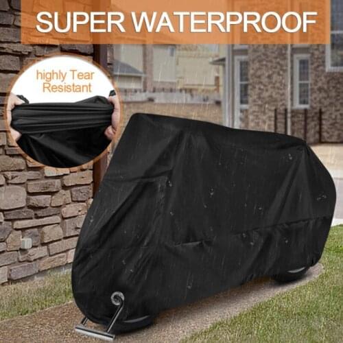 Motorcycle Cover Universal Outdoor Uv Protector All Season M L XL 2XL 3XL 4XL Waterproof Bike Rain Dustproof Motor Scooter Cover