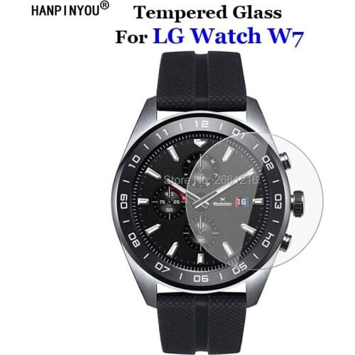 For LG WatchW7 Tempered Glass 9H 2.5D Premium Screen Protector Film For LG Watch W7 Sports Smart Watch