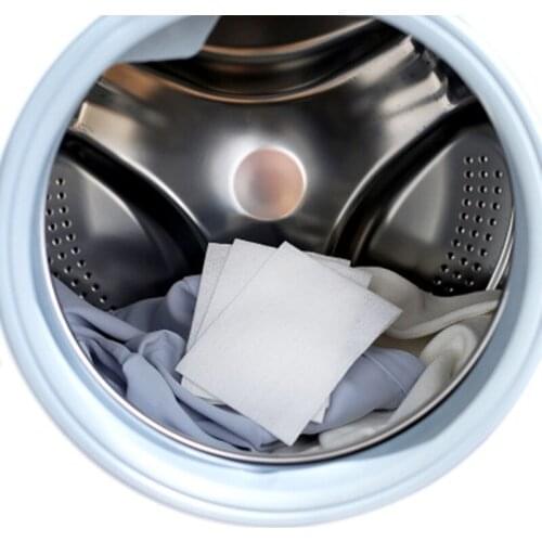 24pcs Washing Machine Use Mixed Dyeing Proof Color Absorption Sheet Anti Dyed Cloth Laundry Papers Color Catcher Grabber Cloth