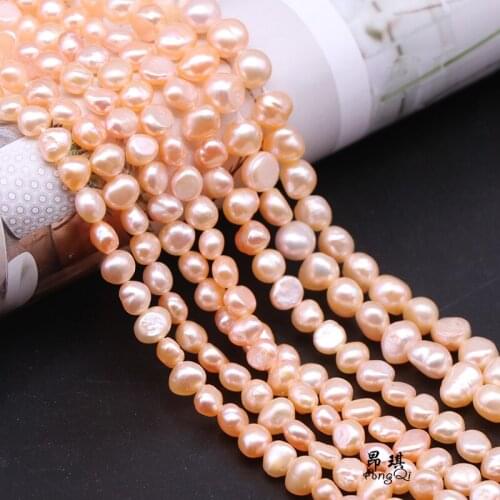 Natural Freshwater Pearl Beads Punch Pearl Loose Beads For Jewelry Making DIY Bracelets Women Elegant Necklace Accessories 15