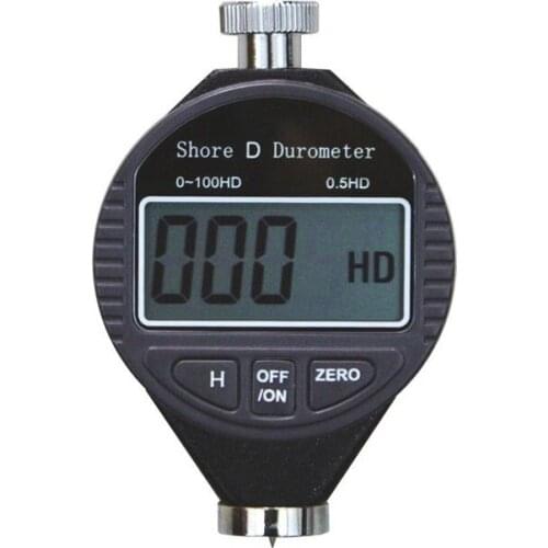 Digital Shore Hardness Tester Meter Durometer Type D For Hard rubber plastic resin acrylic glass thermoplastic rubber fibers