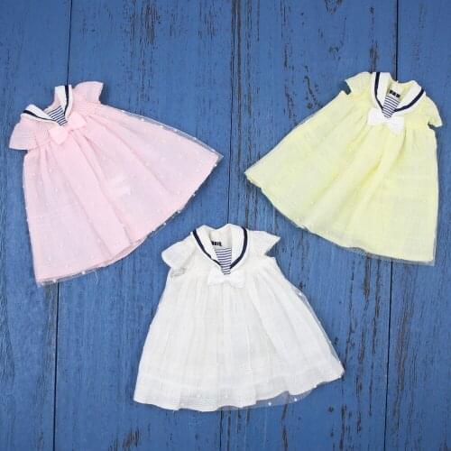 Outfits for ICY DBS Blyth doll cute dress for the JOINT body Outfit 1/6 bjd ob24 anime girl