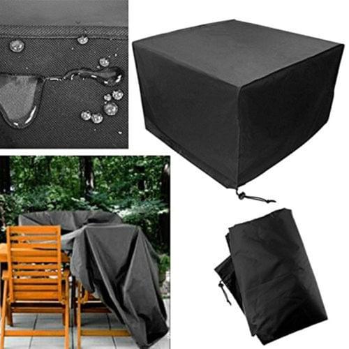 1 pc 5 Sizes Oxford Cloth Dustproof Covers For Rattan Table Cube Chair Sofa Waterproof Garden Furniture Mechain Protective Cover