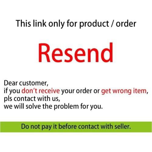 UniPlus Resend Link for whom didn't receive order or get wrong product. Pls don't pay it before contact with seller
