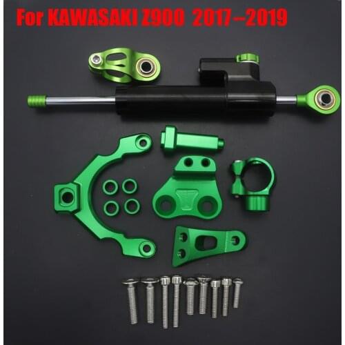 Motorcycle Z900 Steering Stabilize Damper Bracket Mount for Kawasaki Z 900 2017 2018 2019