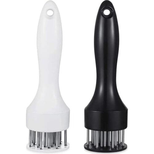Teyaao 1PC Multifunctional Meat Tenderizer Needle Stainless Steel Steak Meat Pine Needle Meat Marinade Flavor Kitchen Too