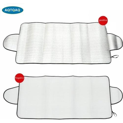 1Pcs Car Windshield Cover Blocks Snow Ice Sun Thicker Sunshade Fit Most Vehicles, Trucks