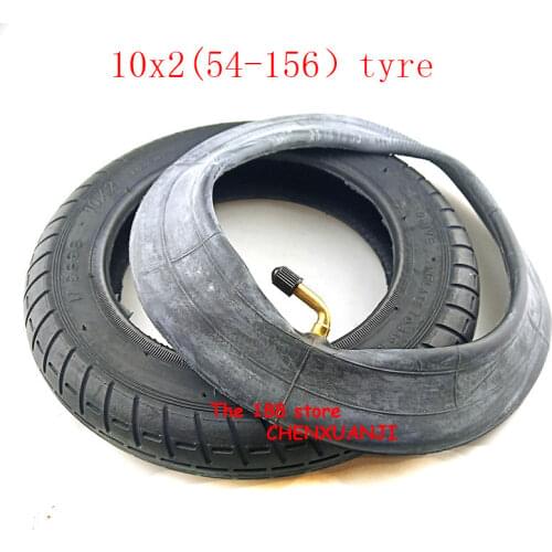 10 Inch for Xiaomi Mijia M365 Electric Scooter Tire Tyre 10x2 Inflation Wheel Tyre Inner Tube WanDa 10x2 (54-156) Pneumatic Tyre