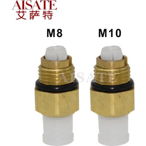10pcs Air Suspension Repair Kit Air Valve M8 / M10 for Mercedes W251 W164 W220 W221 M10 Q7 Jeep Air Connector Tube Brass Fitting
