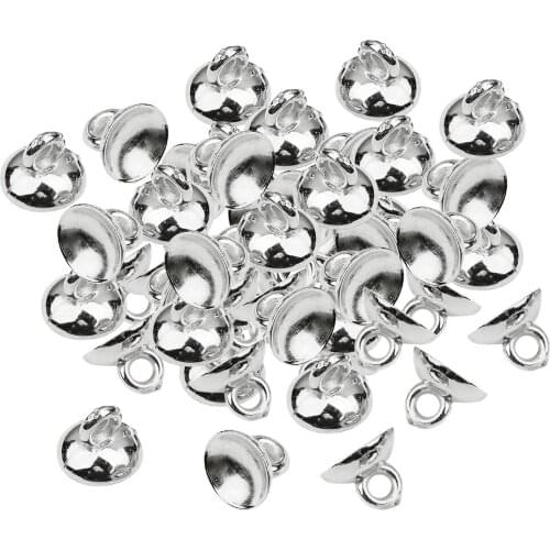 200 Pack Plastic Leather Cord End Bead Tube Barrel Loop Clasp for Bracelet Jewelry DIY Craft Making