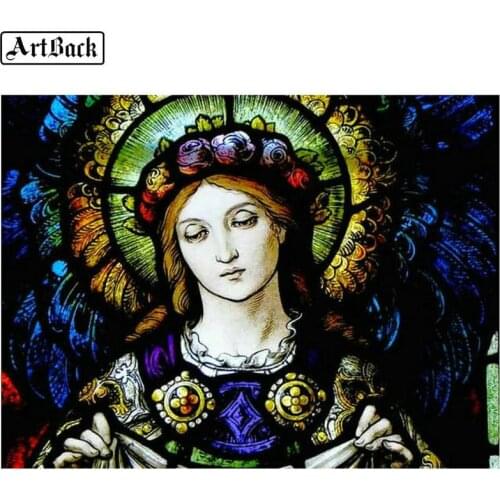 5d diy diamond painting religious Madonna diamond mosaic 3D full square / round drill diamond embroidery home decoration