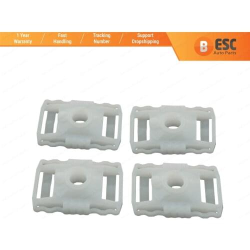 ESC Auto Parts EWR5009 4 Pieces Window Regulator Sliding Pivot Clips for Renault Fluence, renault Samsung SM3 2009-On