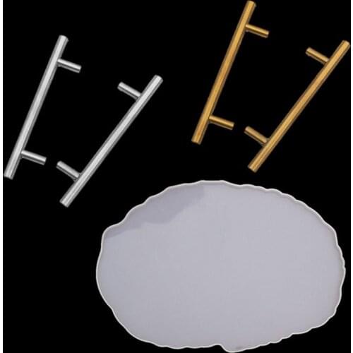 Large Irregular Oval Wave Coaster Mold Cup Mat Silicone Epoxy Resin Mold Art Cra