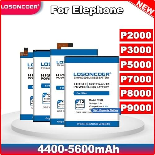 LOSONCOER Elephone P8000 Phone Batteries China