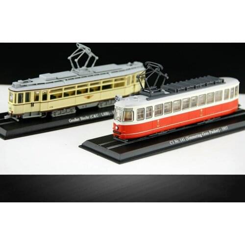1/87 GroBer hecht 1931 Static Tram Model Toy Alloy Simmering Graz Pauker 1987 Collection Train Toys Car