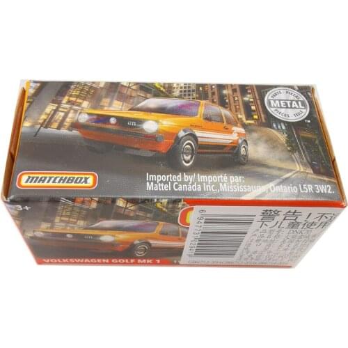 2020 Matchbox Cars 1:64 Car VOLKs WAGEN GOLF MK 1 Metal Diecast Alloy Model Car Toy Vehicles