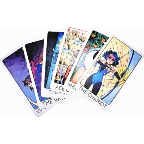 Britts Third Eye Tarots English 78-Card Deck Oracle Friends Party Board Game H4GF