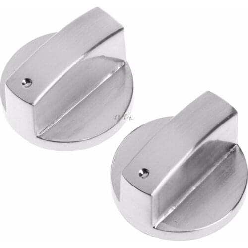 2Pcs Switch Gas Stove Parts Metal Knob Upward Cooker Oven Kitchen Control Universal New 2018 Durable