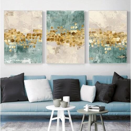 Nordic Art Dancing stars Canvas Poster Minimalism Painting Abstract color Wall Picture Print Home Living Room Home Decor
