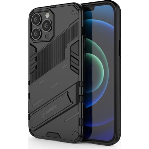 Slim Stand Holder Phone Back Cover For iPhone 13 Pro Funda Luxury Shockproof Case For iPone 11 12 Pro Max XR X XS Max 7 8 Plus