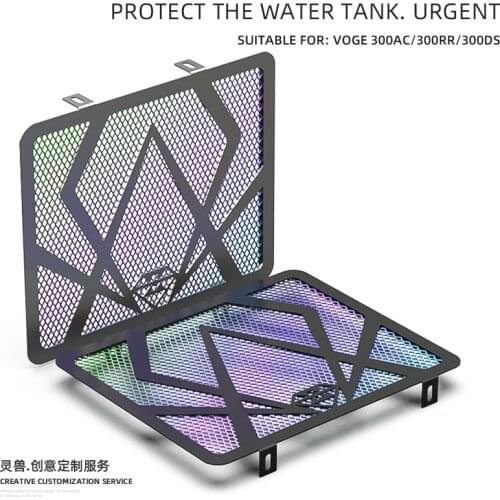 Radiator Grille Guard Cover Motorcycle Radiator Net Modification Parts For VOGE 300AC 300RR 300DS Water Tank Protection Net