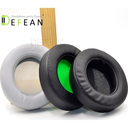 Defean 1pair oval usb gaming headphone Replacement Ear pads cushion for Razer Kraken Pro V2 V 2 Quartz Edition headphones