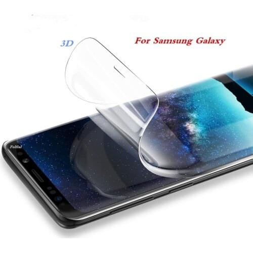 2pcs Full Cover Soft Hydrogel TPU Film For samsung Galaxy s8 s9 s10 plus s10lite a6 a7 a8 2018 Note9 Screen Protector