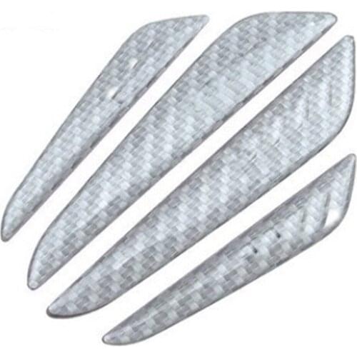 4x Scratch Resistant Stickers Car Door Edge Protector Crash Bar Corner Bumper Guard Car Styling Mouldings Accessories Universal