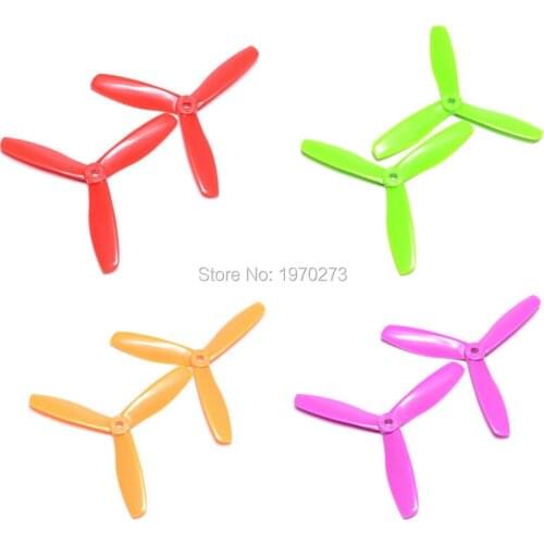 8 Pairs 3-Blade 5045 5x4.5 Propeller 5045 3 Blade CW/CCW Prop For FPV Racing Muliticopter