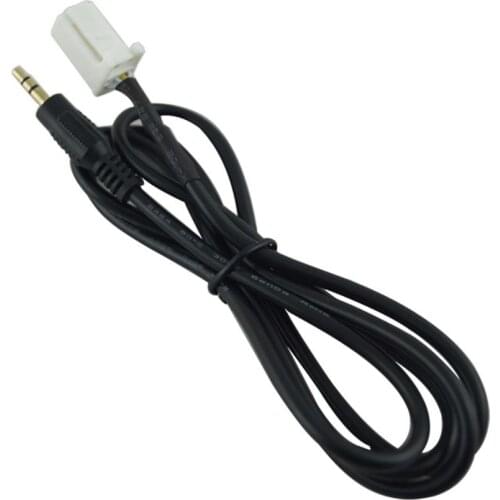 Car 3.5mm Auido AUX 8-Pin Adapter Input Cable Car Audio Adapter Cable AUX Harness For Nissan Vehicles