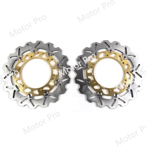 2PCS CNC Floating Disk Front Brake Disc Rotor For Yamaha XJ600N 1998 - 2003 XJN600 1999 2000 2002 2003 / YZF600R 1996 - 2002