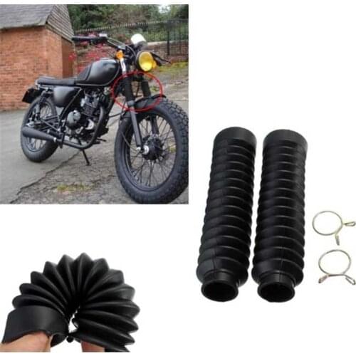 2020 New Motorcycle Front Fork Shock Absorber Dust Cover Universal Dust Proof Sleeve Protector Damping Rubber Car Styling