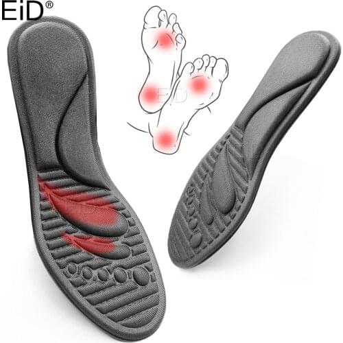 Orthotic Insoles Flat Feet Arch Support Memory Foam Insole Plantillas Fascitis Shoe Pad Semelles Confort Accessoire Chaussure
