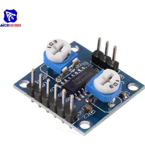 Diymore PAM8406 5W*x Digital Amplifier Board with Volume Potentiometer 5Wx2 Stereo Module