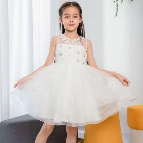 Flower Girls Casuals Princess Dress For Wedding Evening Party Gown Children Clothing Halloween Costume New Year Christmas Gifts