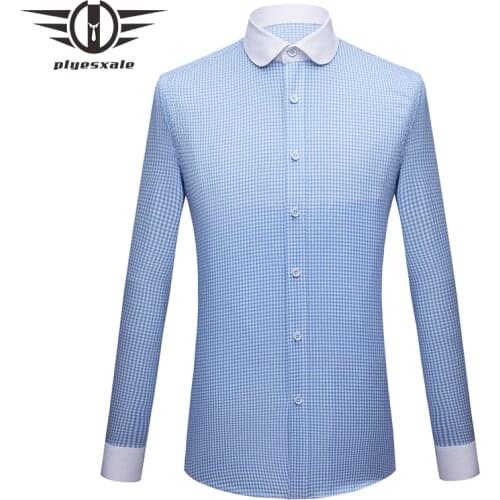 Plyesxale Men's Cotton Shirts