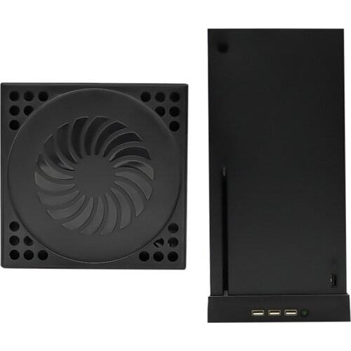 Cooling Fan Storage Stand Holder Game Machine Base for XBox Series X XSX Game Console Accessories